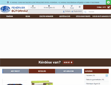 Tablet Screenshot of fehervarbutorhaz.hu